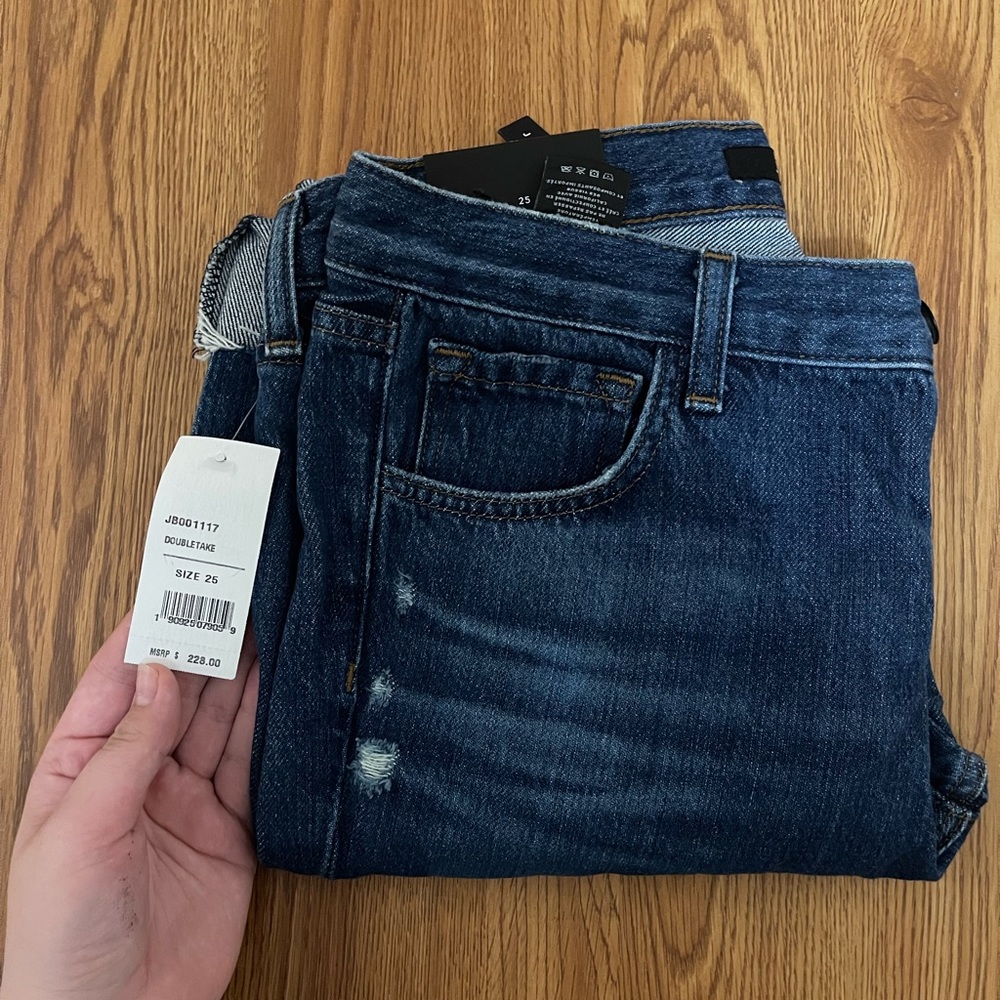 J BRAND Johnny Mid-Rise Boy Fit Jeans NWT